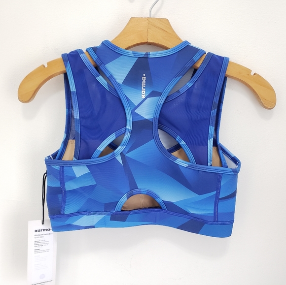 Sold! Karma Kristin Bra & Parametric Blue Yoga Set - Picture 3 of 6
